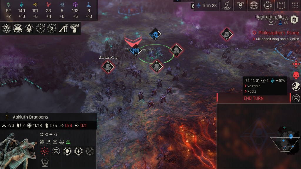 Units battling in Zephon.