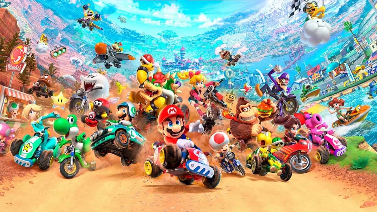 Mario Kart World artwork