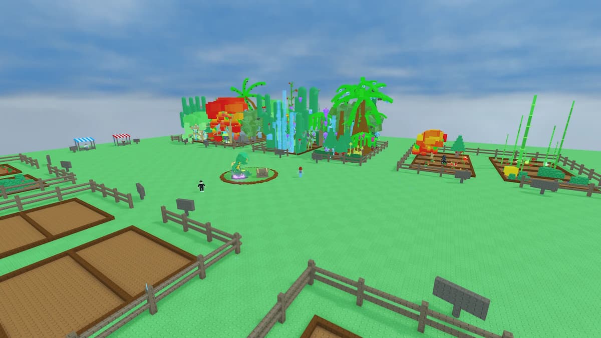 Farm lands in Grow a Garden