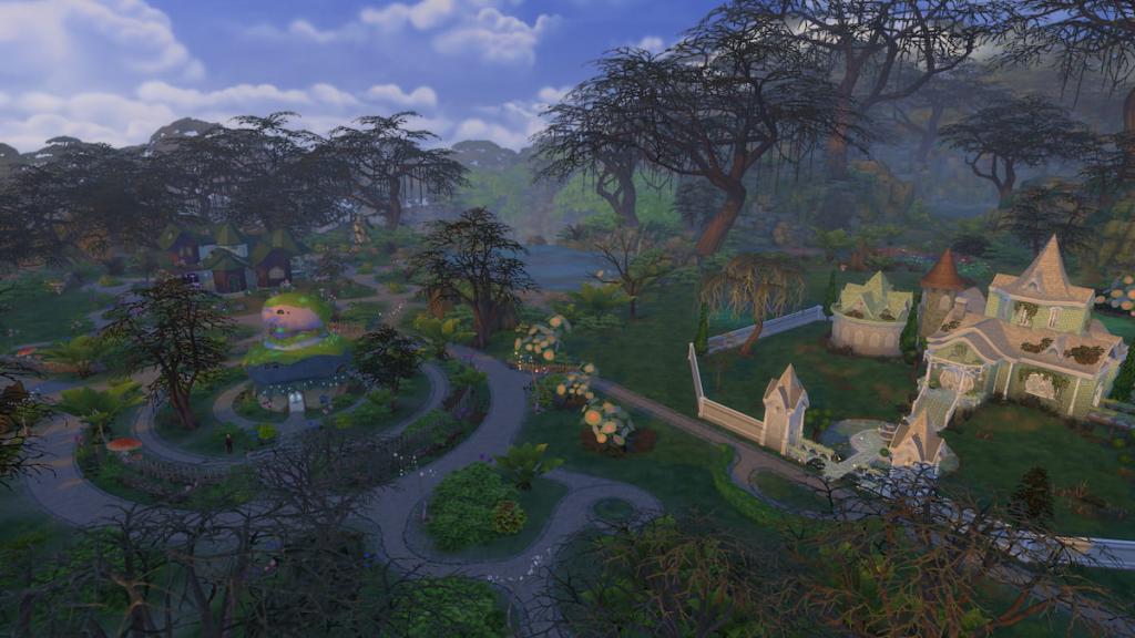 The Sims 4 Innisgreen landscape